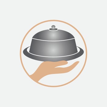 Cooking icon logo creative vector