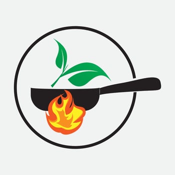 Cooking icon logo creative vector