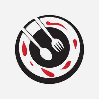 Cooking icon logo creative vector
