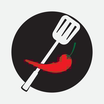 Cooking icon logo creative vector