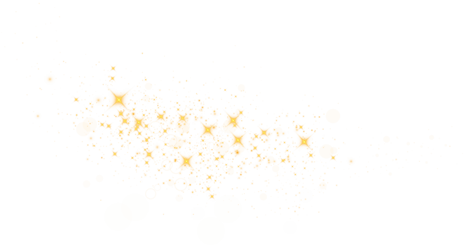 Golden glitter wave abstract illustration. Golden star dust trail sparkling particles isolated. Magic concept. PNG. png