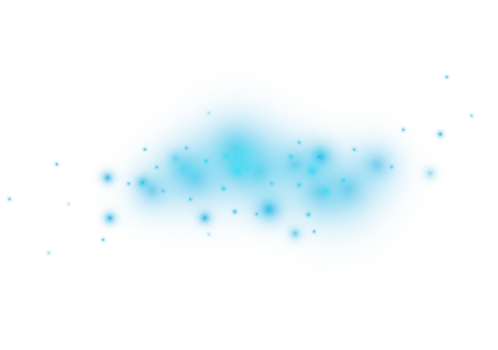 Blue glitter wave abstract illustration. Blue star dust trail sparkling particles isolated. Magic concept. PNG. png