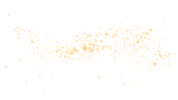 Golden glitter wave abstract illustration. Golden star dust trail sparkling particles isolated. Magic concept. PNG. png