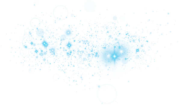 Blue glitter wave abstract illustration. Blue star dust trail sparkling particles isolated. Magic concept. PNG