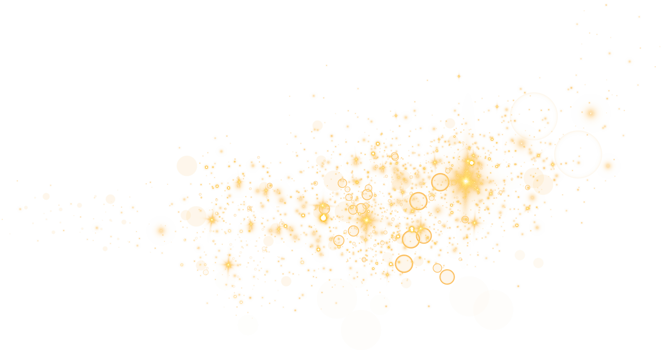 Golden glitter wave abstract illustration. Golden star dust trail sparkling particles isolated. Magic concept. PNG. png