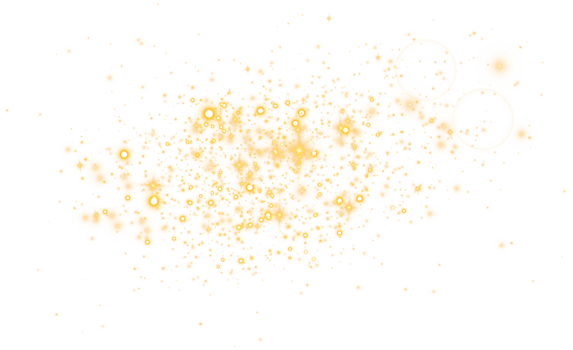 Golden glitter wave abstract illustration. Golden star dust trail sparkling particles isolated. Magic concept. PNG. png