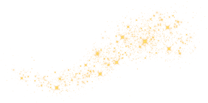 Golden glitter wave abstract illustration. Golden star dust trail sparkling particles isolated. Magic concept. PNG. png
