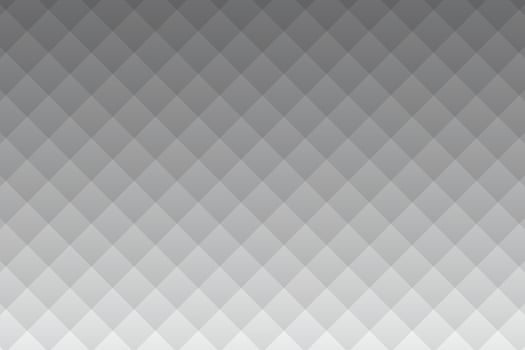 Grey gradient square mosaic grid pattern. Upholstery padding background vector. vector
