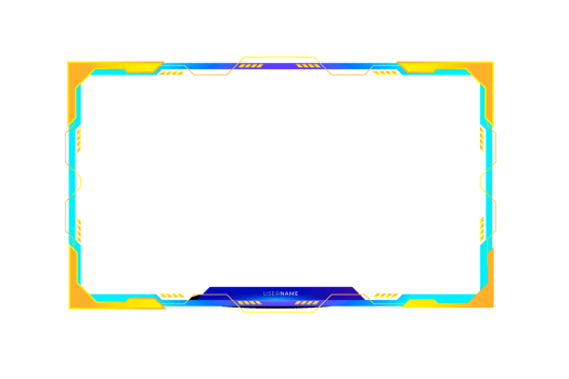 Live stream gaming panel design png