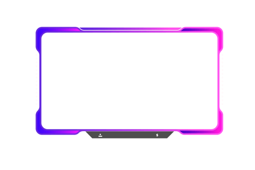 Live stream gaming panel design png