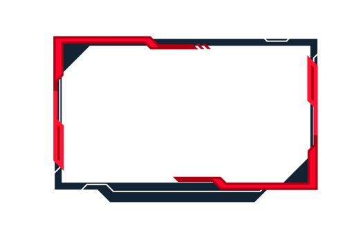 Live stream gaming panel design png