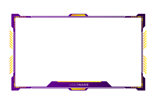 Live stream gaming panel design png