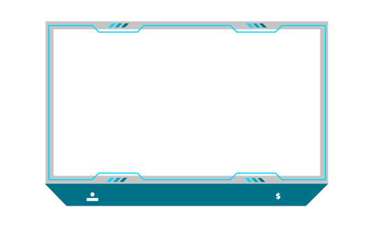 Live stream gaming panel design png