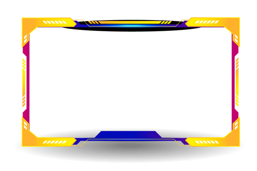 Live stream gaming panel design png