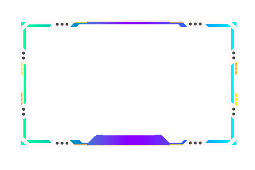 Live stream gaming panel design png