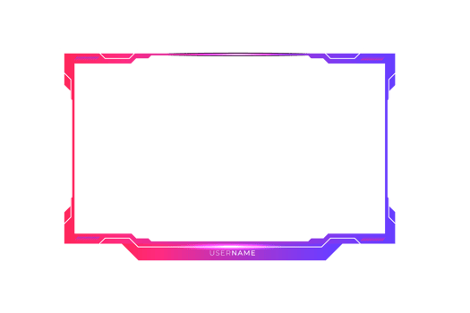 Live stream gaming panel design png