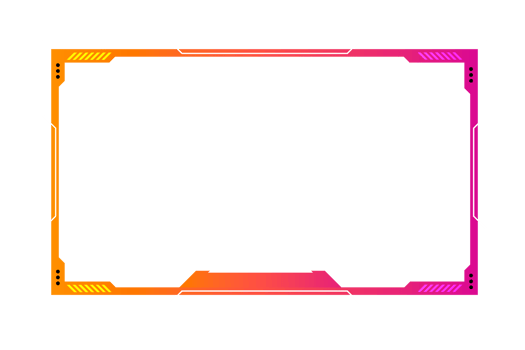 Live stream gaming panel design png