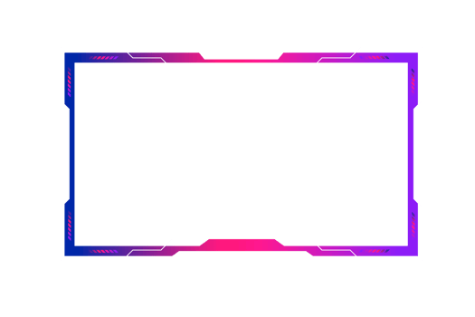 Live stream gaming panel design png