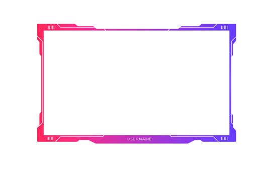 Live stream gaming panel design png