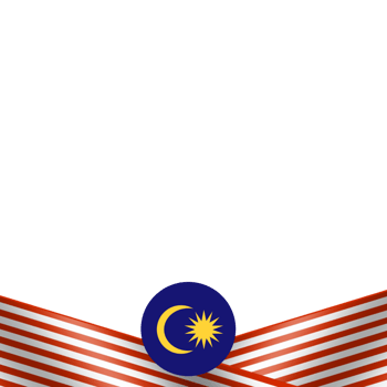 Malaysia flag Illustration png