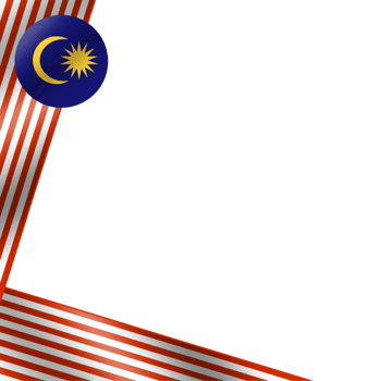 Malaysia flag Illustration png