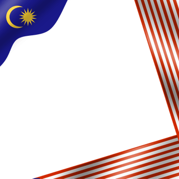 Malaysia flag Illustration png