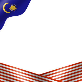 Malaysia flag Illustration png