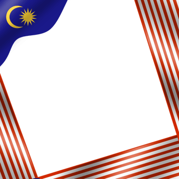 Malaysia flag Illustration png