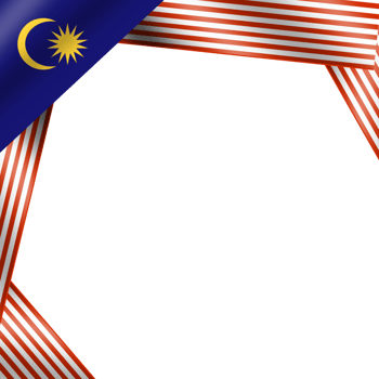 Malaysia flag Illustration png