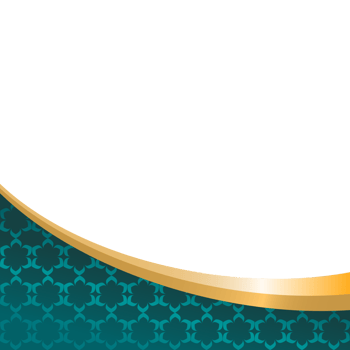 golden islamic frame png