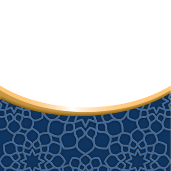 golden islamic frame png