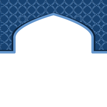golden islamic frame png