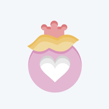 Icon Gift 2. related to Decoration symbol. flat style. simple design editable. simple illustration vector