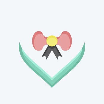 Icon Gift. related to Decoration symbol. flat style. simple design editable. simple illustration vector