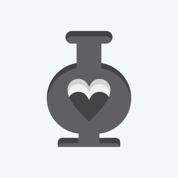 Icon Vase. related to Decoration symbol. flat style. simple design editable. simple illustration vector