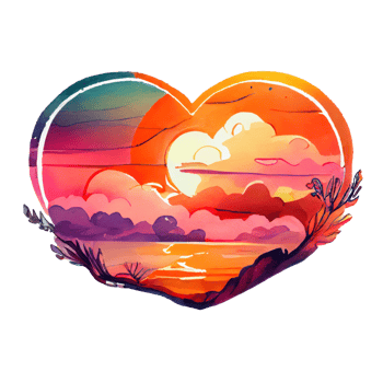 watercolor heart . png
