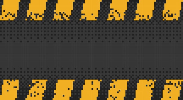 construction background in pixel art style vector