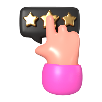Product Review 3D Illustration Icon png
