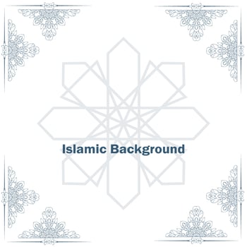 Arabic Islamic minimalist White Luxury Ornament Background design. Islamic Pattern elegant Backgrounds design. vector illustration.