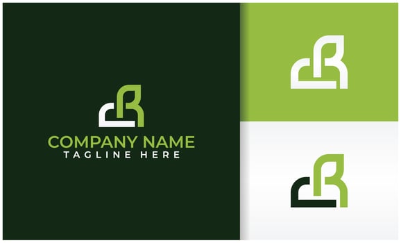 growing leaf logo vector