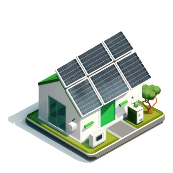 renewable energy with green energy as wind turbines and solar panels . png