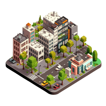 isometric city for company . png