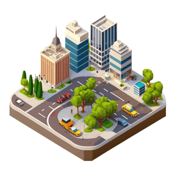 isometric city for company . png