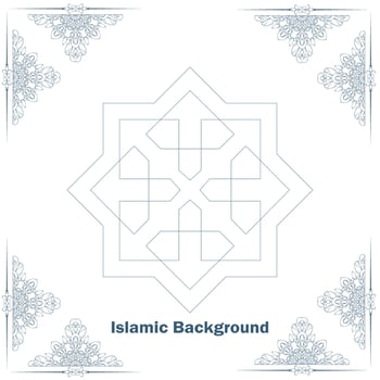 Arabic Islamic minimalist White Luxury Ornament Background design. Islamic Pattern elegant Backgrounds design. vector illustration.