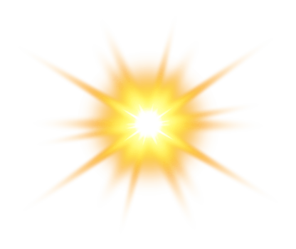 Golden glowing lights effects isolated. Solar flare with beams and spotlight. Glow effect. Starburst with sparkles. PNG. png