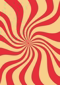 Groovy hippie 70s backgrounds. Waves, swirl, twirl pattern. Twisted and distorted vector texture in trendy retro psychedelic style. Candy ice cream summer.
