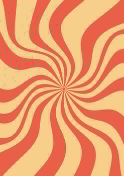 Groovy hippie 70s backgrounds. Waves, swirl, twirl pattern. Twisted and distorted vector texture in trendy retro psychedelic style. Candy ice cream summer.
