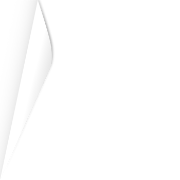 White page corner png