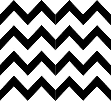 Vector silhouette of patterns on white background