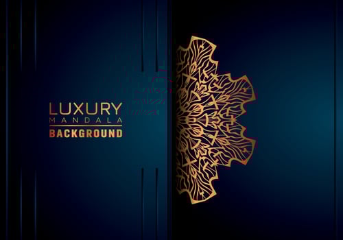 Luxury mandala background ornamental, arabesque style With Golden Arabesque Pattern Style. Decorative Mandala Ornament For Print, Brochure, Banner, Cover, Poster, Invitation Card vector